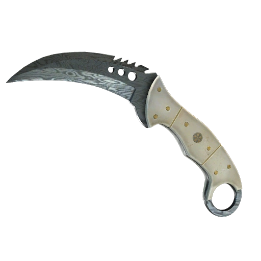 ★ Talon Knife | Damascus Steel (Battle-Scarred)