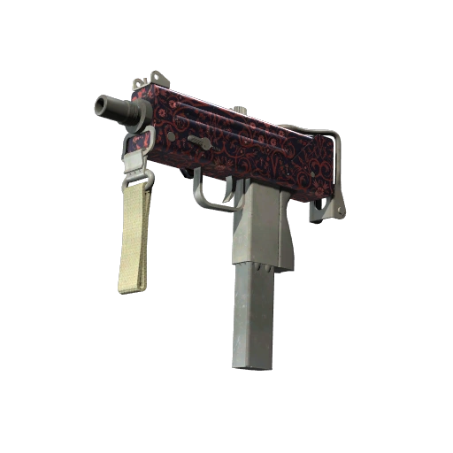 MAC-10 | Червен филигран (Тестван в полеви условия)