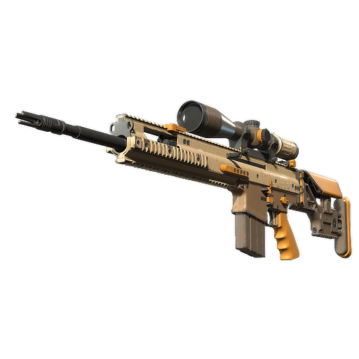SCAR-20 | Short Ochre (Field-Tested)