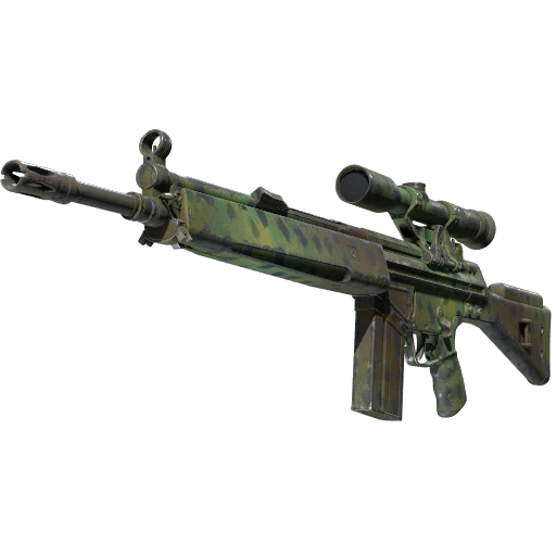 Souvenir G3SG1 | Jungle Dashed (Well-Worn)