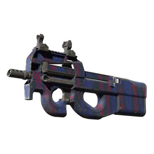P90 | Azulgrana (Algo desgastado)