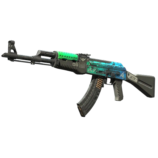 StatTrak™ AK-47 | Ice Coaled (Battle-Scarred)
