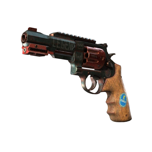 StatTrak™ R8 Revolver | Junk Yard (Battle-Scarred)
