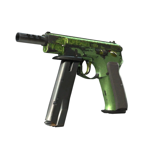 CZ75-Auto | Emerald Quartz (Battle-Scarred)