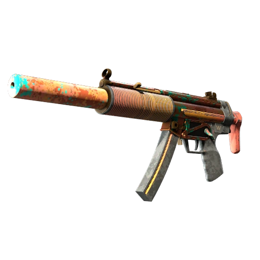 Souvenir MP5-SD | Oxide Oasis (Well-Worn)