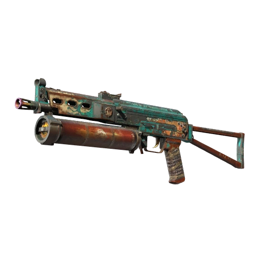 StatTrak™ PP-Bizon | Embargo (Battle-Scarred)