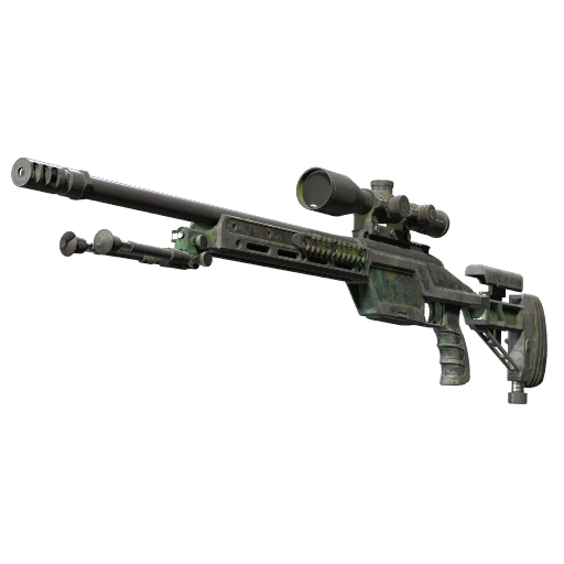 SSG 08 | Покритие „джунгла“ (Белязан от битки)