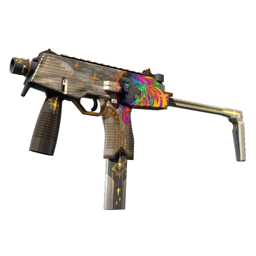 StatTrak™ MP9 | Starlight Protector (Well-Worn)