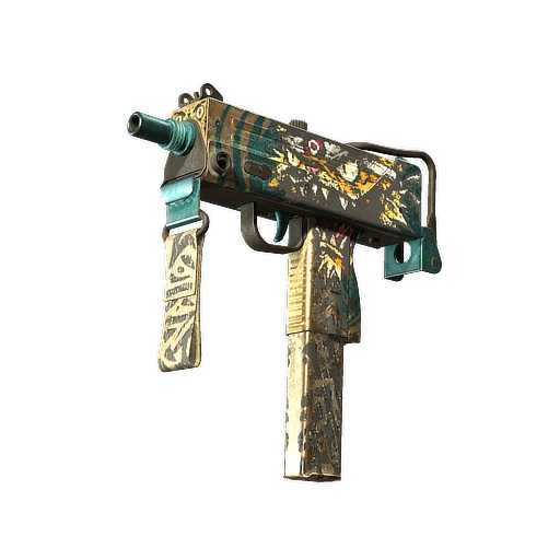 Souvenir MAC-10 | Cat Fight (Battle-Scarred)
