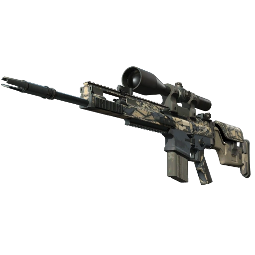 SCAR-20 | Stone Mosaico (Well-Worn)
