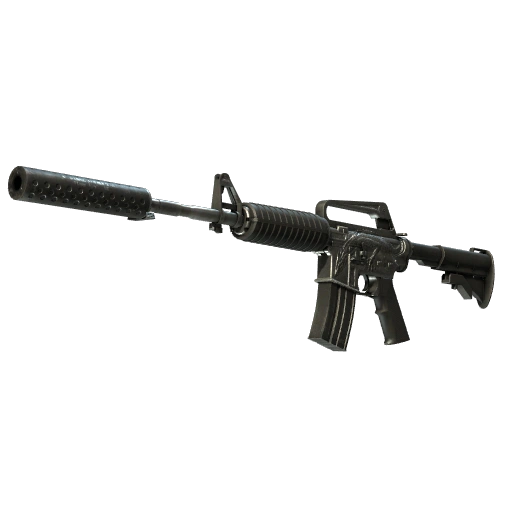 M4A1-S (Suvenýr) | Basilisk (Silně opotřebený)
