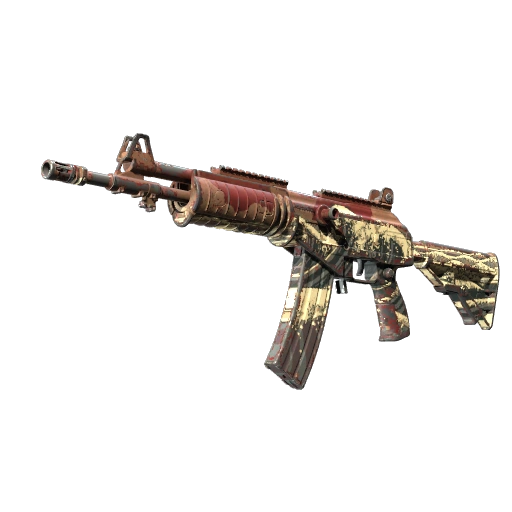 StatTrak™ Galil AR | Crimson Tsunami (Well-Worn)