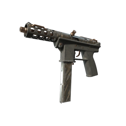 Tec-9 | Tiger Stencil (戦いで傷ついた)