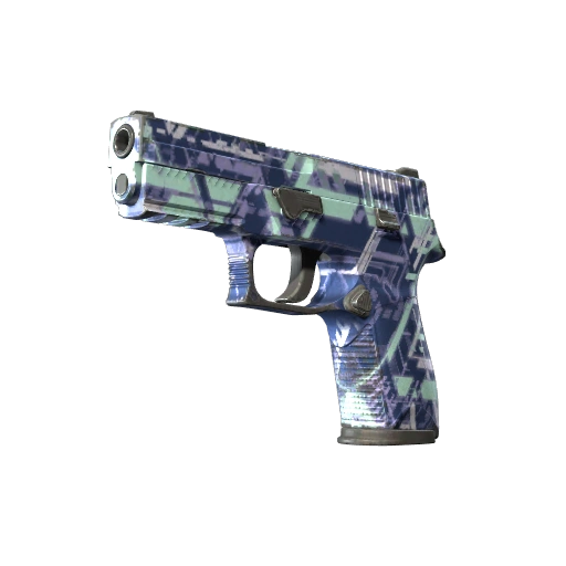 P250 (Suvenýr) | Digital Architect (Silně opotřebený)