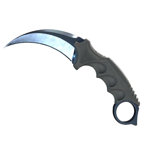 Karambit (★) | Blauer Stahl (Einsatzerprobt)