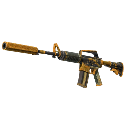 M4A1-S | Aranytekercs (Háború tépázta)