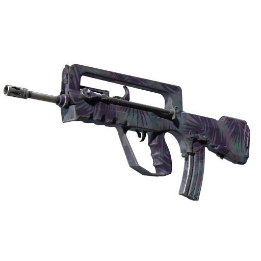 FAMAS | Zachód Słońca (mocne zużycie)