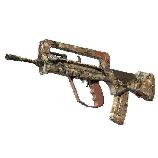 FAMAS | CaliCamo (Com Muito Uso)