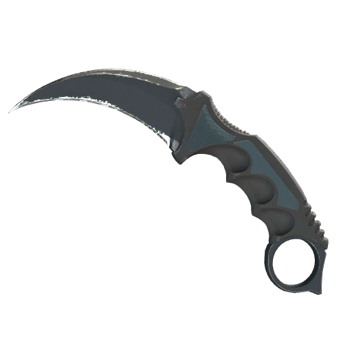 ★ StatTrak™ Karambit | Night (Well-Worn)