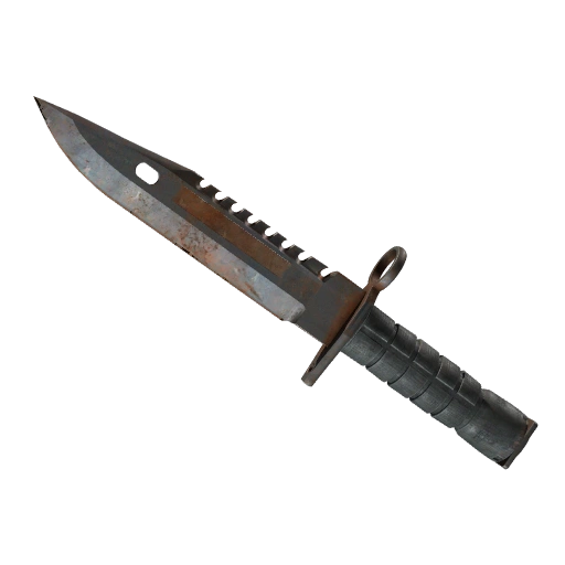 ★ M9 Bayonet | Rust Coat (Battle-Scarred)