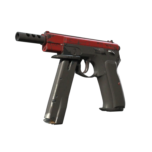 CZ75-Auto | Crimson Web (Well-Worn)