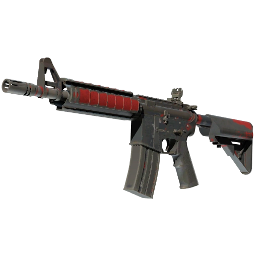 M4A4 | Red DDPAT (戦いで傷ついた)