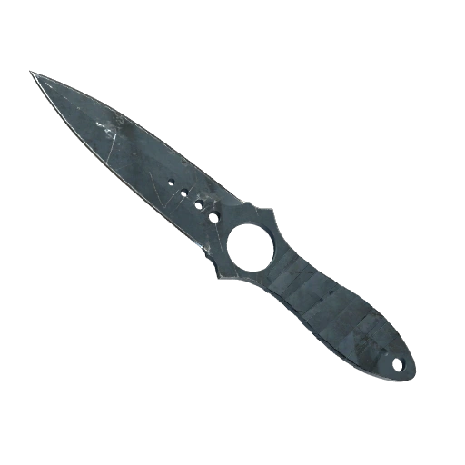 ★ Skeleton Knife | Night Stripe (Battle-Scarred)