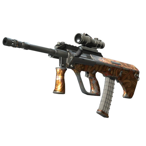AUG | Flame Jörmungandr (Well-Worn)