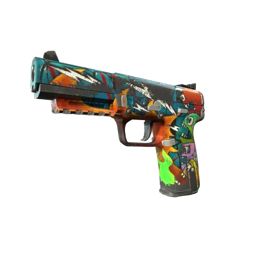 Five-SeveN | Angry Mob (ถลอกปอกเปิกจากการรบ)