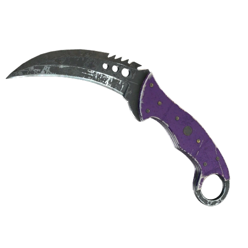 ★ Talon Knife | Ultraviolet (Battle-Scarred)