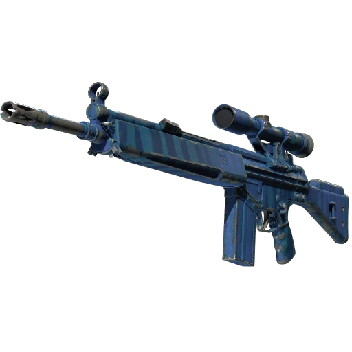 G3SG1 (StatTrak™) | Azure Zebra (Opotřebený)