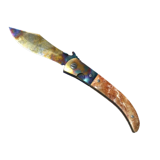 Nůž Navaja (★ StatTrak™) | Case Hardened (Poničený bojem)
