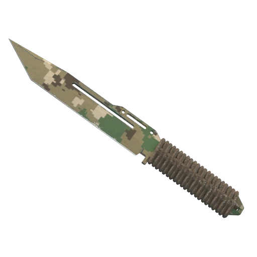 ★ Paracord Knife | Forest DDPAT (Well-Worn)