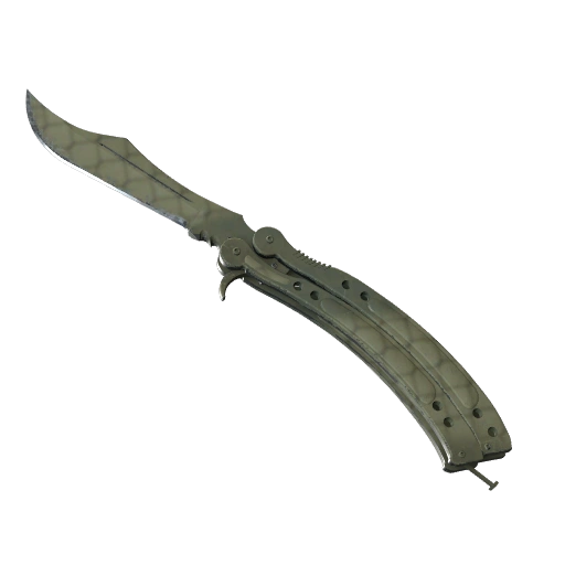 ★ Butterfly Knife | Safari Mesh (Well-Worn)