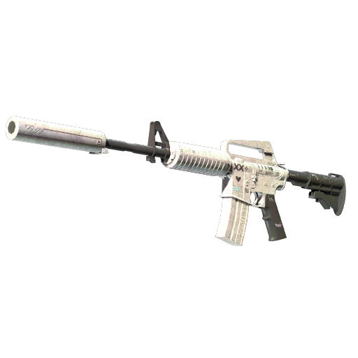 M4A1-S | Printstream (Battle-Scarred)
