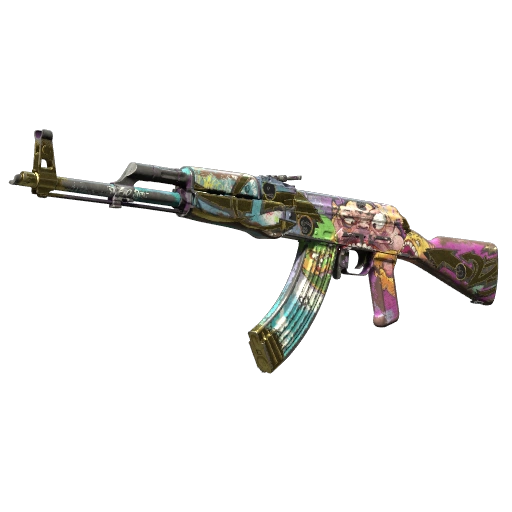 Souvenir AK-47 | B the Monster (Battle-Scarred)