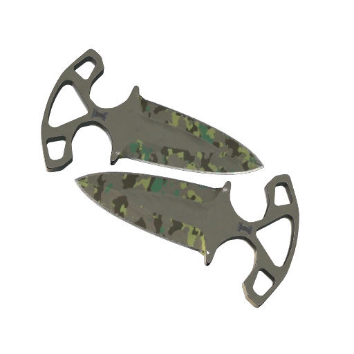 ★ StatTrak™ Shadow Daggers | Boreal Forest (Well-Worn)