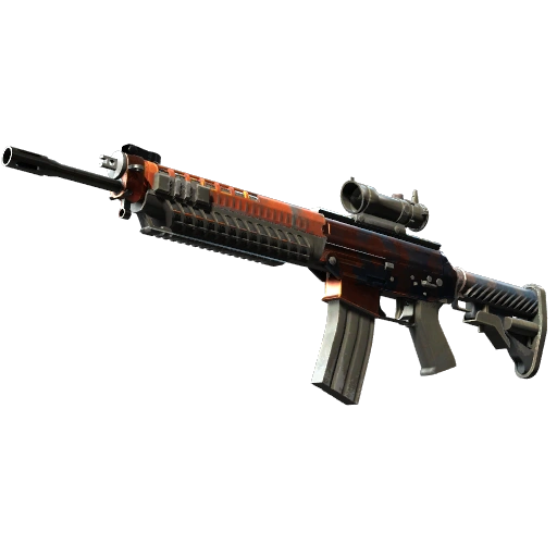 StatTrak™ SG 553 | Danger Close (Field-Tested)