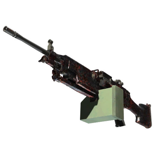 StatTrak™ M249 | Magma (Well-Worn)