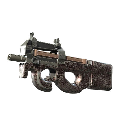 P90 | Rojo barroco (Algo desgastado)