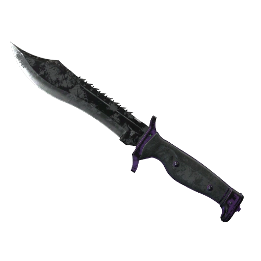 ★ StatTrak™ Bowie Knife | Ultraviolet (Battle-Scarred)