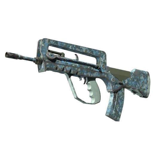 Souvenir FAMAS | Cyanospatter (Field-Tested)