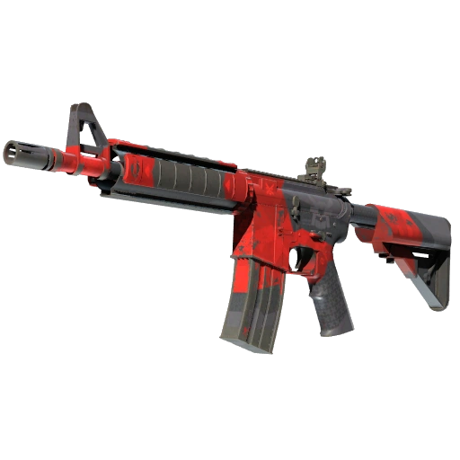 StatTrak™ M4A4 | Evil Daimyo (Well-Worn)