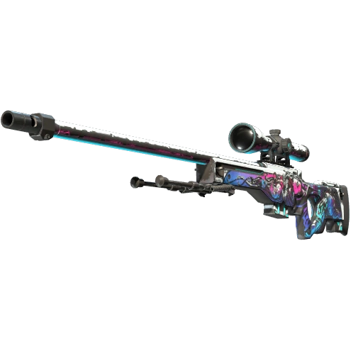 AWP (StatTrak™) | Neo-Noir (Meget slidt)