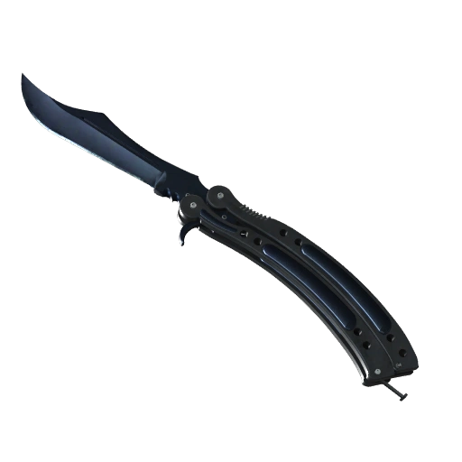 ★ Butterfly Knife | Blue Steel (Battle-Scarred)