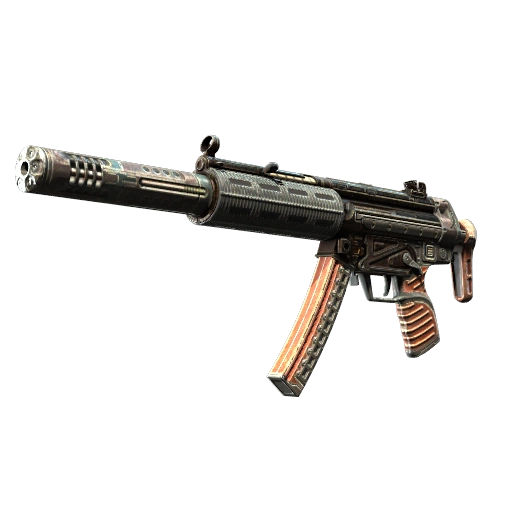 MP5-SD | Gauss (Battle-Scarred)