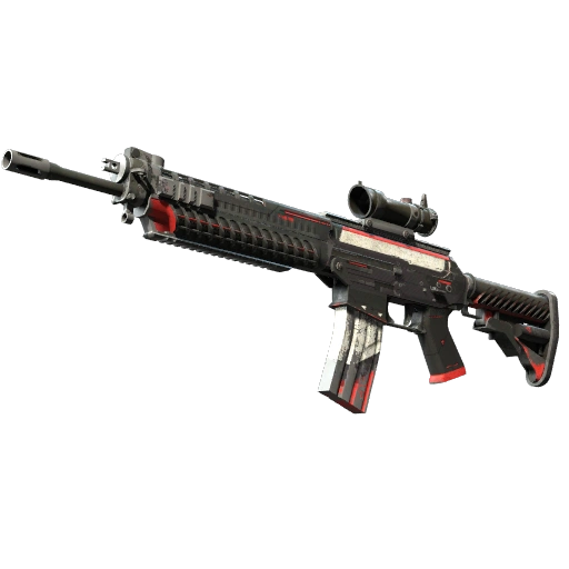 SG 553 (StatTrak™) | Cyrex (Kampvansiret)