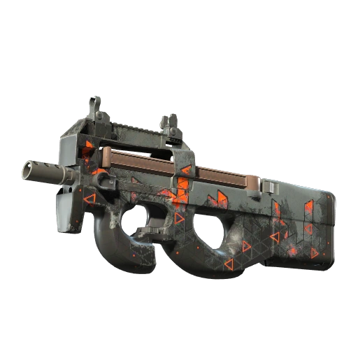 StatTrak™ P90 | Trigon (Versleten)