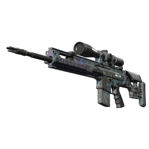 SCAR-20 | Wild Berry (Poničený bojem)