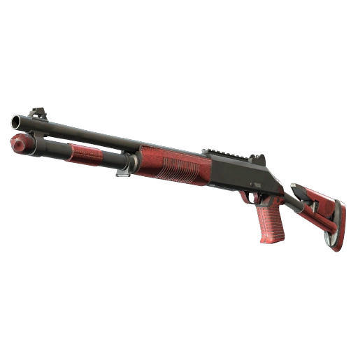 Souvenir XM1014 | Red Leather (Field-Tested)